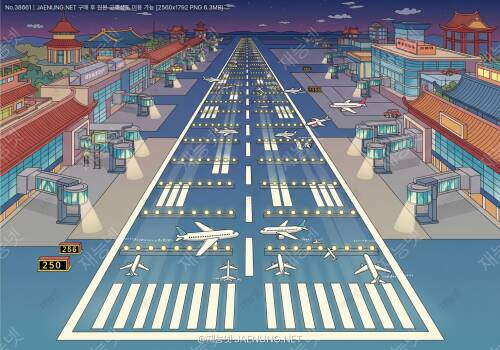 ✈️ 공항 활주로 조명 배열 규격 완벽 가이드 🛬
