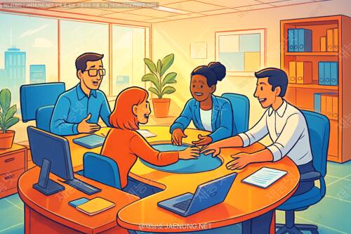오피스 책상 배치가 팀 소통에 미치는 영향: 공간이 만드는 협업의 마법 🏢✨