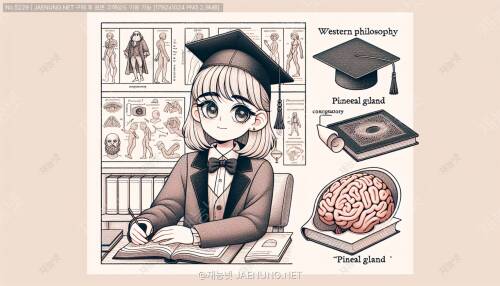 데카르트의 '송과선': 영혼과 육체의 만남 🧠💫