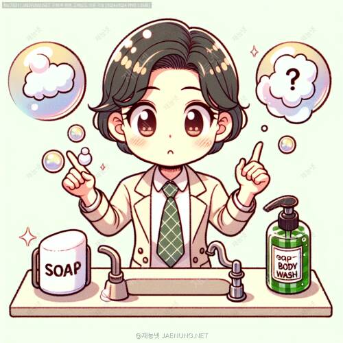 🧼 비누 VS 바디워시: 몸 씻기에 어떤 게 더 좋을까? 🚿