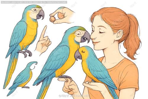 🦜 앵무새와 교감하는 효과적인 방법 🌿