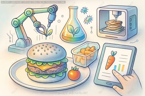 미래의 식탁을 지배할 푸드테크: 지금 올라타야 할 혁신 기술과 투자 메가트렌드 완전정복 🍽️