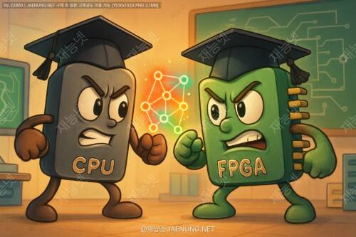 CPU vs FPGA: AI 추론 하드웨어의 효율성 대결! 어떤 녀석이 더 쩔까? 🤖⚡