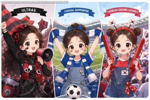 울트라스 vs 캐주얼 서포터 vs 한국 응원문화, 세 가지 축구 응원 스타일 비교