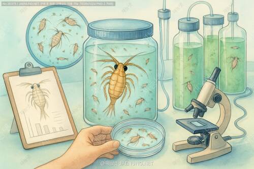 🦐 코페포다 대량배양의 모든 것: 바다의 작은 거인을 키우는 기술
