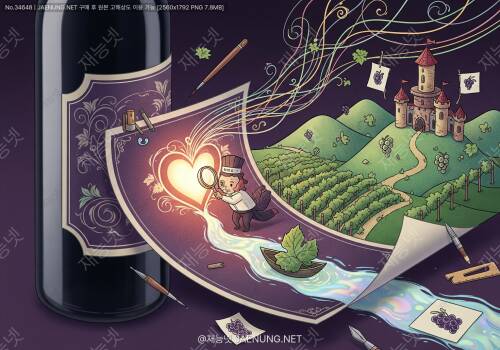 🍷 와인 라벨 디자인의 비밀 ≋ 감성을 담다
