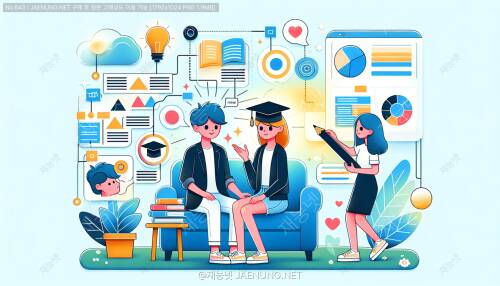 인포그래픽 일러스트레이션 디자인: 정보를 시각적으로 표현하는 예술 🎨