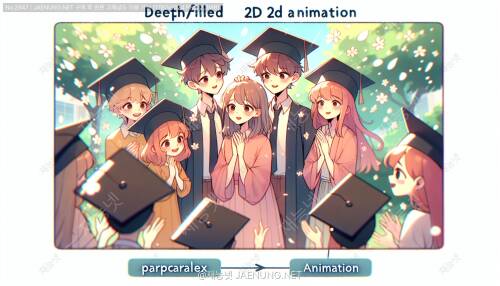 패럴랙스 효과를 활용한 깊이감 있는 2D 애니메이션 🎨✨