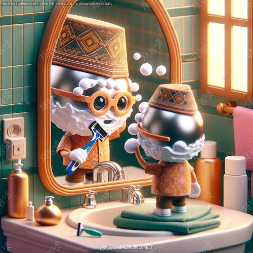 🪞 면도 크림으로 욕실 거울의 김 서림을 방지할 수 있다고?