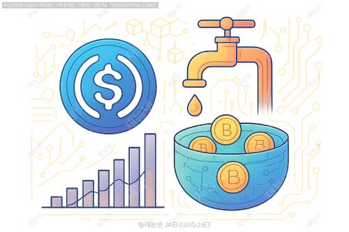 USDC(USD Coin) 발행량과 암호화폐 시장 유동성의 관계 🌊💰