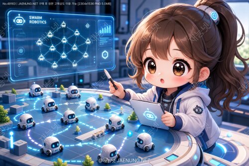 군집 로봇(Swarm Robotics)제어 알고리즘 완전 정복