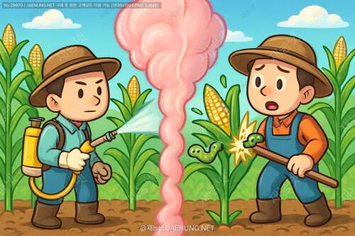 농사, '미리 막을까' vs '터지면 막을까'예방방제 vs 치료방제 찐비용 전격 비교
