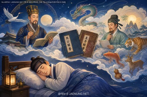 꿀잠 자고 일어났는데 이 꿈 뭐지? 🌙
            꿈해몽의 딥한 역사: 한국 전통 해몽서 '주공해몽'과 '토정해몽'의 유래와 비밀 파헤치기