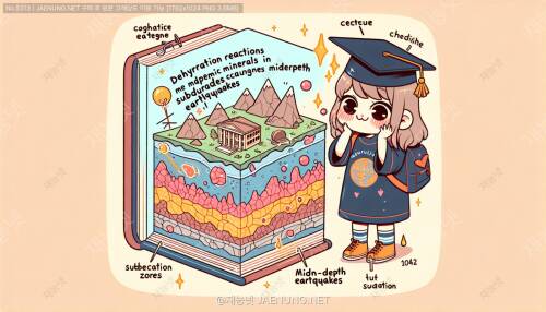 🌋 섭입대에서의 변성 광물 탈수 반응: 중간 깊이 지진의 원인 🌊