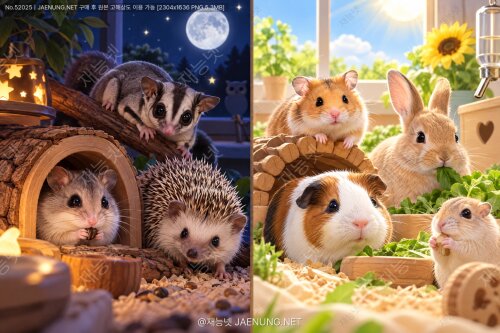 🌙 야행성 vs ☀️ 주행성