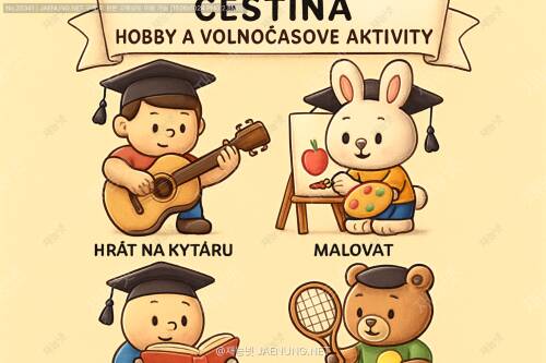 체코어로 배우는 취미와 여가활동 표현법 🇨🇿✨