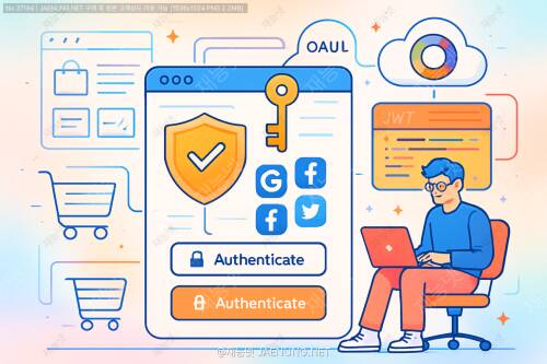 🛒 쇼핑몰 회원 인증 시스템 완벽 가이드: OAuth, JWT, 소셜 로그인까지 한 방에!