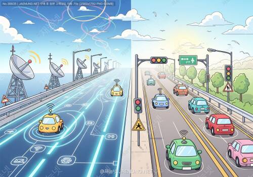 🚗 자율주행도로 vs 일반도로 — 통신·신호 체계의 모든 것 🛣️