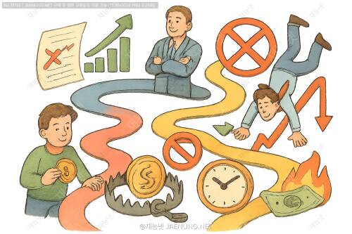 🌱 주린이 탈출맵: 고수들은 절대 안 하는치명적인 투자 실수 10가지