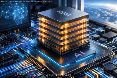🚀 HBM이란 무엇인가: AI 반도체가 메모리를 하늘 위로 쌓아 올리는 진짜 이유