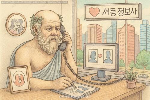 소크라테스, 강남에 결혼정보회사를 차리다