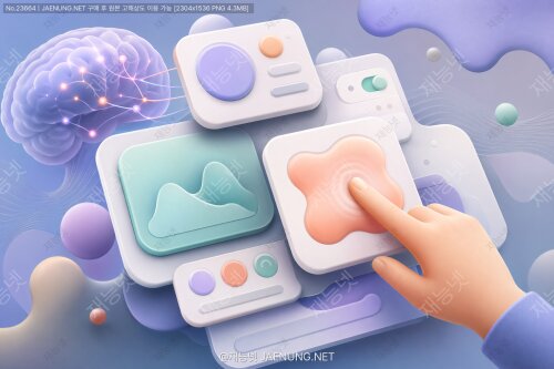 뉴로모피즘: 플랫 디자인의 다음 진화, 디지털 세상의 새로운 촉감을 만나다