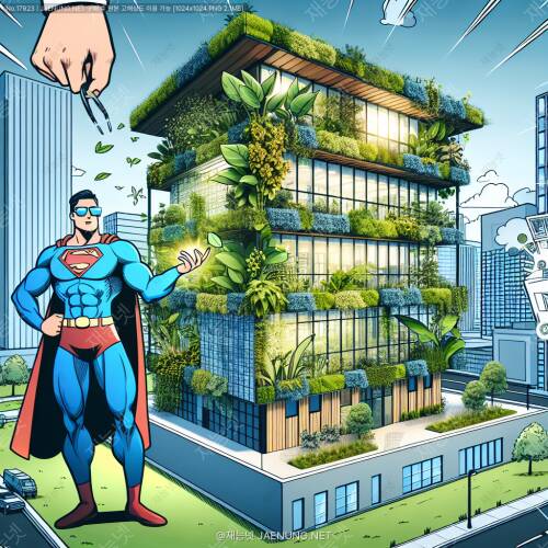 스마트 그린 빌딩: 식물과 기술의 만남이 만드는 새로운 도시 생태계 🌱🏙️