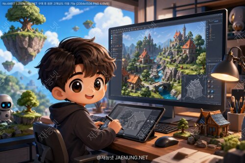 🎨 3D 배경 에셋과 환경 모델링: 가상 세계를 만드는 마법 같은 작업