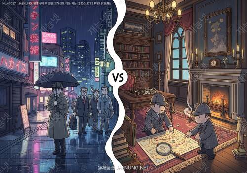 📖 일본 추리소설 VS 서구 추리소설: 사회파와 본격파 미스터리의 매혹적인 차이 🔍