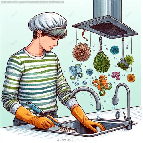 🧽 주방 후드 기름때 제거를 위한 친환경 방법 🌿