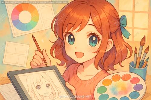 🎨 웹툰 작가를 위한 색채 이론과 감성적 채색 기법: 매력적인 웹툰 만들기 🖌️
