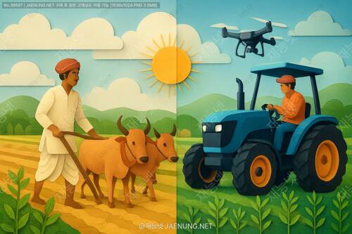 🌾 인도 농업의 대변신! 전통에서 첨단으로 가는 놀라운 여정 🚜