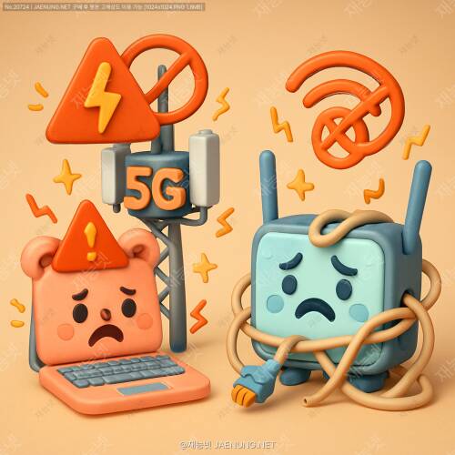 💻 5G 기지국 다운 VS 유선통신망 마비