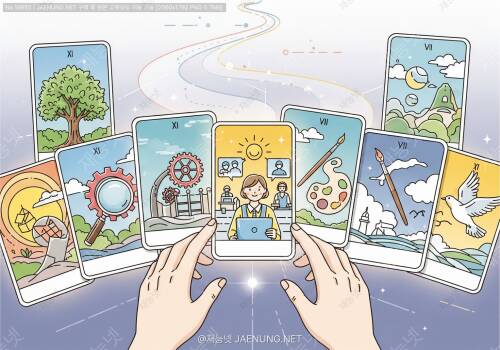 ✨ 타로카드로 미리 엿보는 2025년 나의 미래 직업 운세 ✨