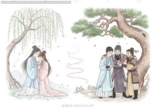 📚 홍루몽의 애정 VS 삼국지의 우정: 인간 감정의 층위 💫