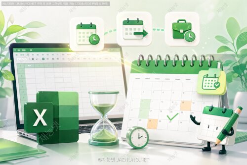 날짜 함수 마스터하기: DATEVALUE, EDATE, WORKDAY 등