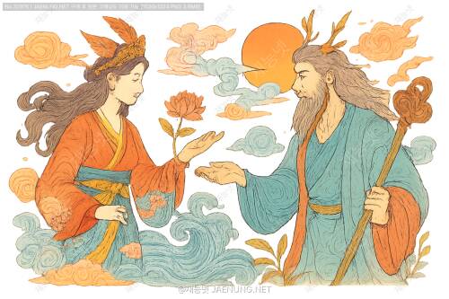 젠더 코드로 다시 읽는 한국 신화 📜여성신과 남성신, 그 역할의 대서사시