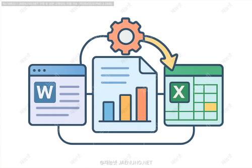 Word와 Excel 연동: 데이터 병합으로 문서 자동화하기 🚀📊