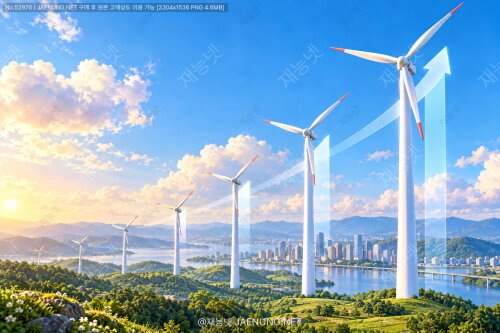 풍력터빈의 타워 높이와 출력의 관계: 왜 바람개비는 점점 더 높이 올라갈까