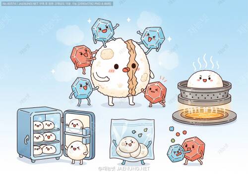 🍚 떡이 딱딱해지는 전분의 배신: 노화의 과학과 맛있게 보관하는 법