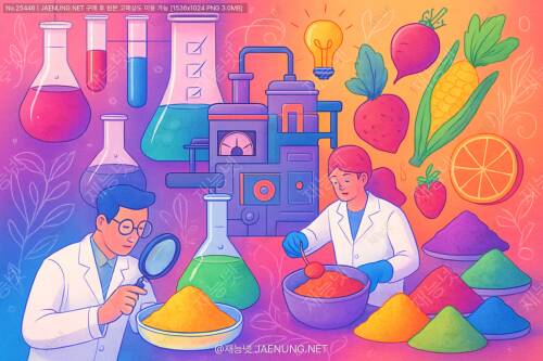 🌈 색소분말의 안정성 확보를 위한 모든 것! 식품가공학의 컬러풀한 세계 🌈