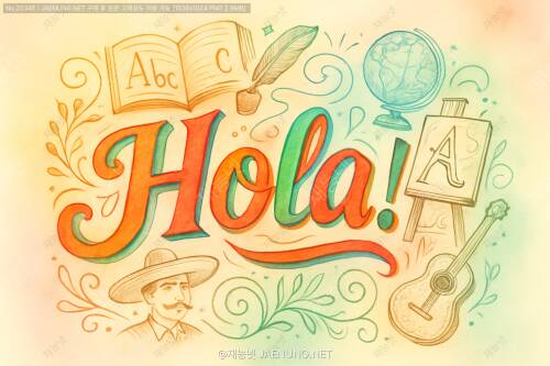 ¡Hola! 스페인어 타이포그래피와 글꼴 디자인의 세계로 초대할게! 🇪🇸✨
