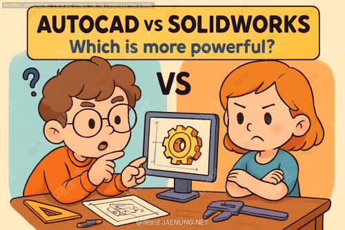 AutoCAD vs SolidWorks: 기계 설계, 어느 쪽이 더 강력할까? 🛠️