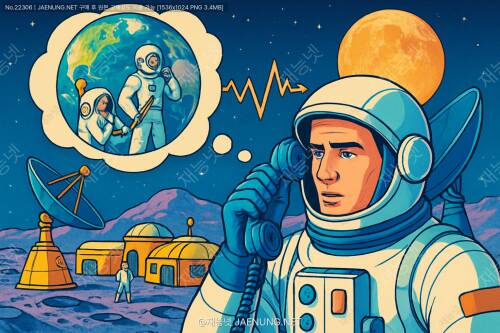 🌙 달 기지에서의 통신 지연, 어떻게 극복할까? 🚀
