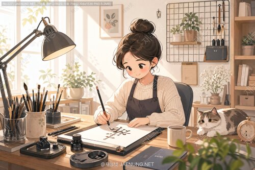 📝 켈리그라피 작가의 일과 관리와 생산성 향상 팁 🖋️