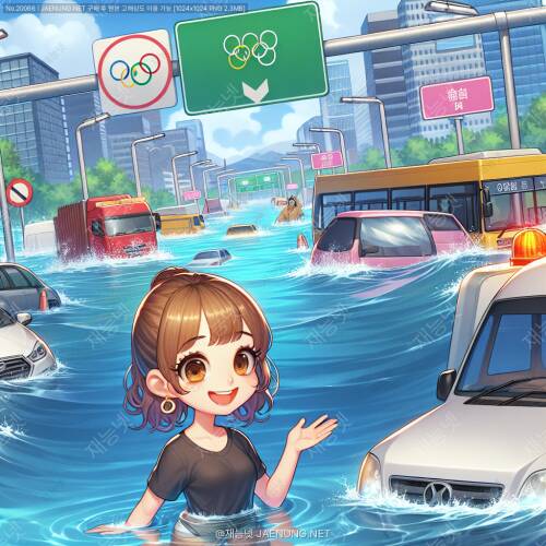 🌊 물바다가 된 올림픽대로, 도심 고립이 시작된다 🌊