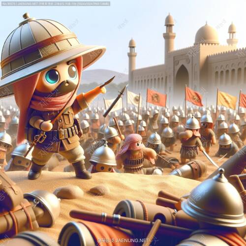 ⚔️ 야르무크 전투: 이슬람의 비잔틴 제국 격퇴와 중동 역사의 대전환점 (636년)