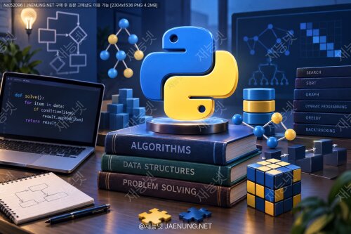 Python 알고리즘 코딩 테스트 문제 해결 전략: 시간복잡도부터 자료구조 선택까지
