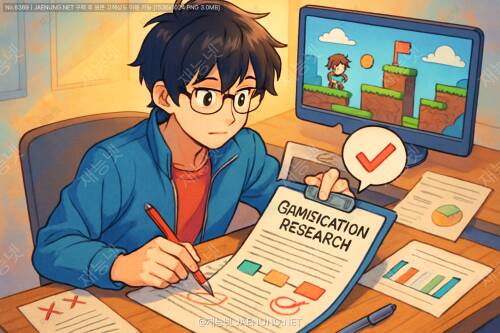 연구 프로세스 게이미피케이션 시나리오 교정 🎮🔬