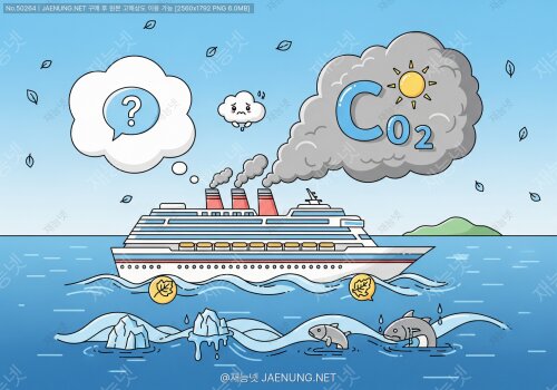 🚢 크루즈선의 탄소배출 논란 — 'Flight Shaming'과 함께 떠오른 'Cruise Shaming'의 실체